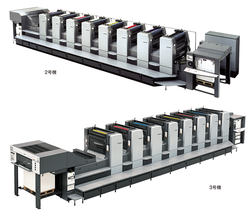 8色印刷機　SM102-8P